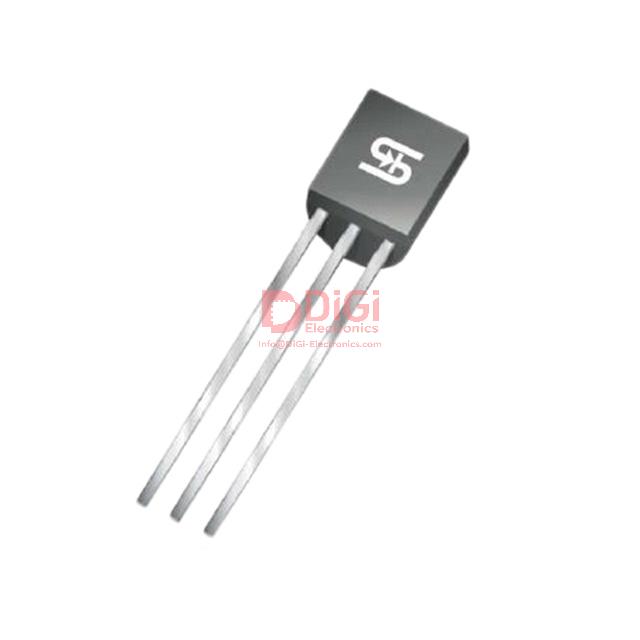 BC546C The BC546C is an NPN bipolar junction transistor from On Semiconductor. It offers a 65V collector-emitter breakdown voltage and a 100mA maximum collector current.