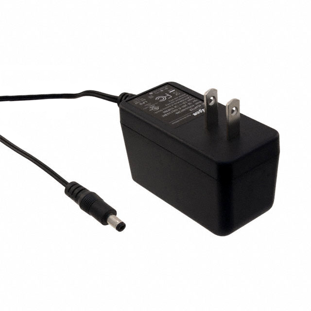 KTPS24-07030WA-VI-P1R This Kaga Electronics USA AC/DC wall mount adapter provides 7V at 3A for a total of 21W. It features Level VI efficiency and a NEMA 1-15P input connector.