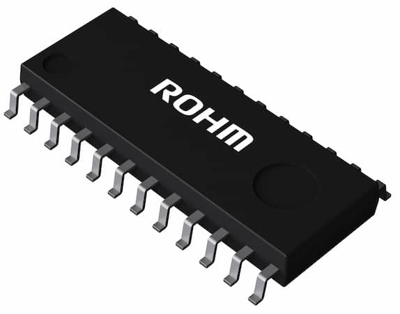 BM1050AF The ROHM Semiconductor BM1050AF is a compounded LSI for Power Factor Correction (PFC) and DC/DC conversion. It utilizes a Quasi-Resonant method for low EMI and includes a built-in 650V HV starter circuit.