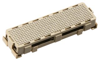 84520-102 Array connector with 400 male pins in 10 rows at 1.27mm pitch. Surface mount with gold contact finish.