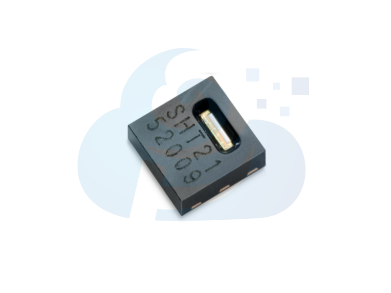 SHT21 (I2C) The SHT21 (I2C) is a high-precision humidity and temperature sensor IC from Sensirion. It measures relative humidity from 0-100% RH with ±2% accuracy and temperature with ±0.3°C accuracy.