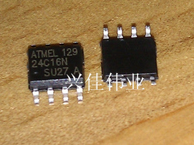 AT24C16N-10SU-2.7 The AT24C16N-10SU-2.7 is a 16Kb serial EEPROM from Atmel, utilizing the I2C interface. It comes in an 8-SOIC package.