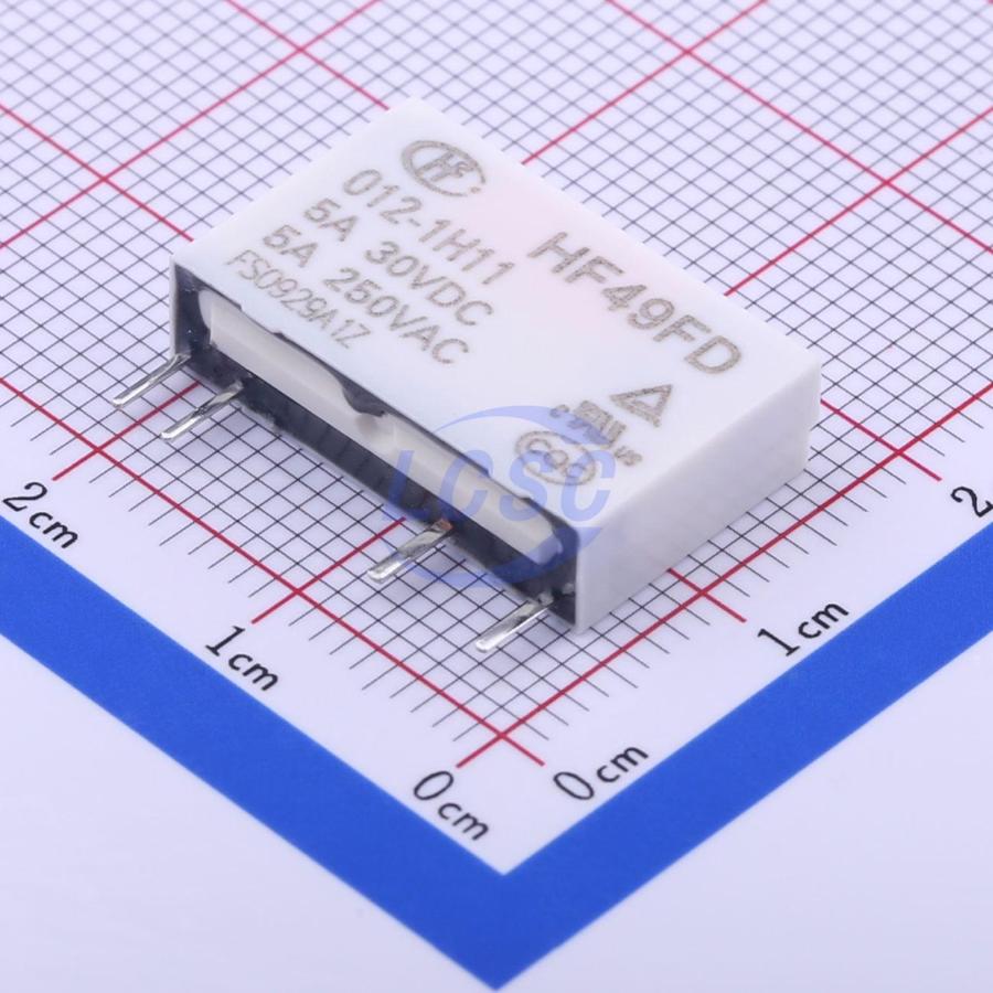 HF49FD-012-1H11 The Hongfa HF49FD-012-1H11 is a relay. It is RoHS3 Compliant and REACH Unaffected.
