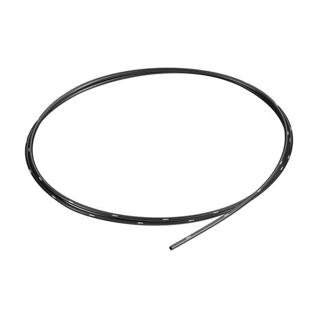 PUN-H-2X0,4-SW TUBING BLACK PLASTIC 2MM 50M
