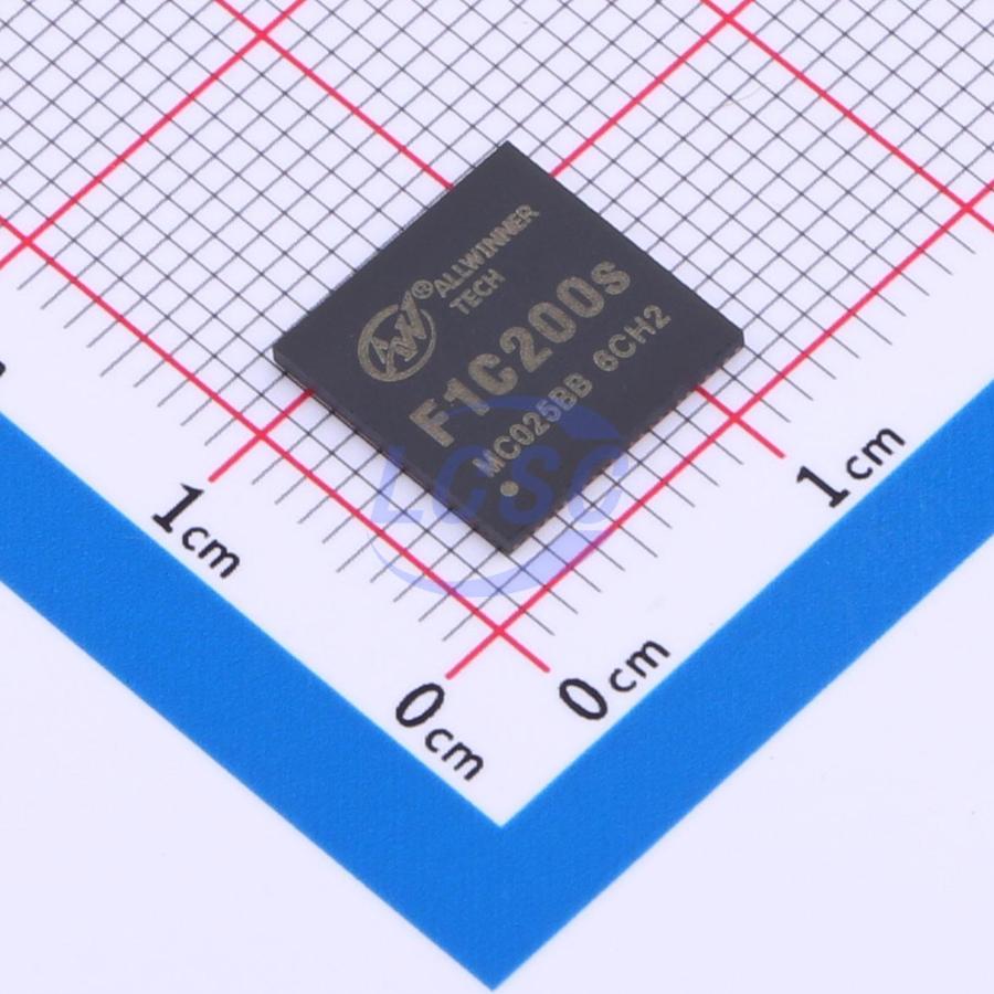 F1C200S The ALLWINNER F1C200S is a System On Chip (SoC) designed for embedded applications. It features RoHS3 compliance and an MSL of 1 Unlimited.