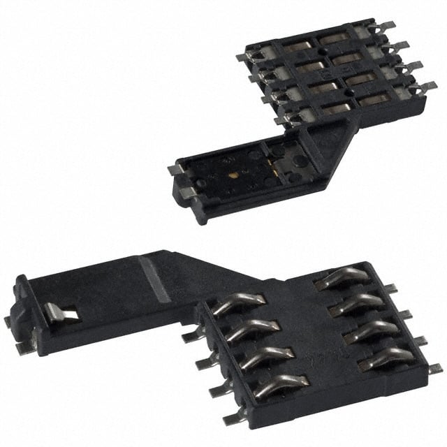 CCM04-4248 CONN SMART CARD PUSH-PULL R/A