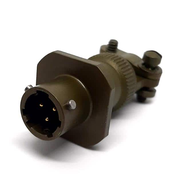 MSW01E8-98P-SR CABLE MOUNT RECEPTACLE, WITH STR