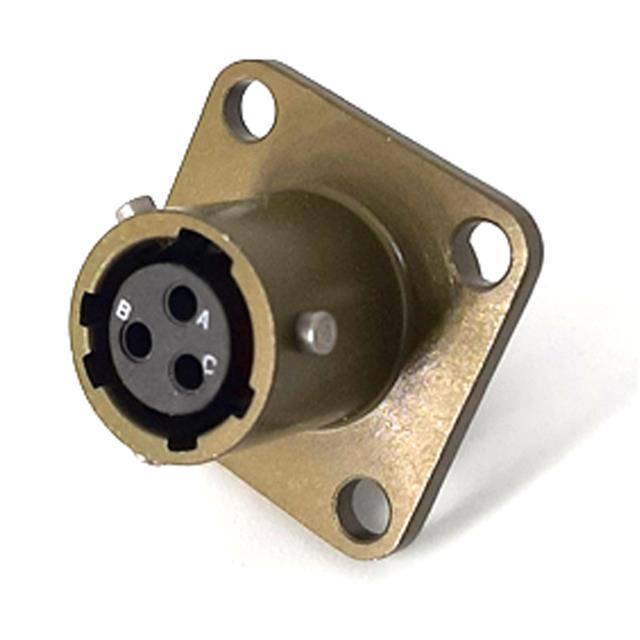 MSW02E8-33S BOX MOUNT RECEPTACLE, ENVIRONMEN