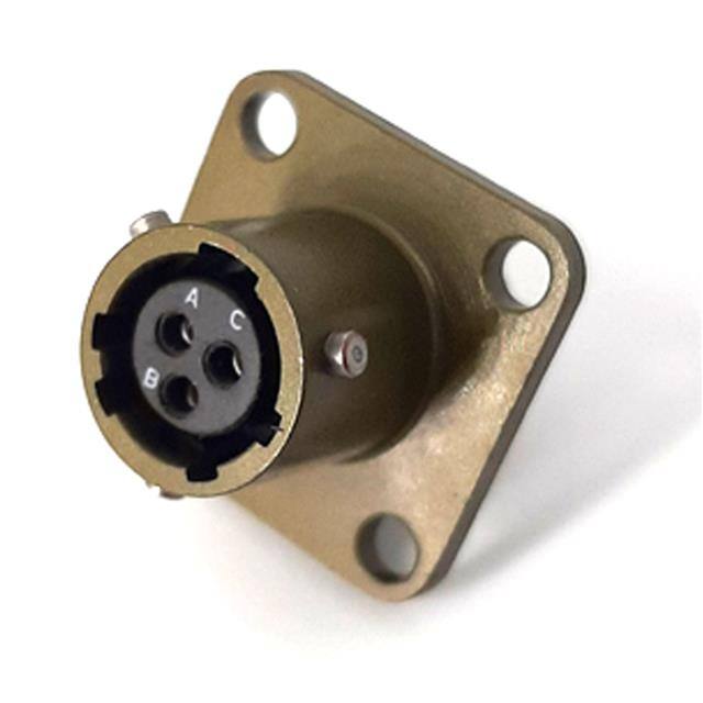 MSW02E8-3S BOX MOUNT RECEPTACLE, ENVIRONMEN