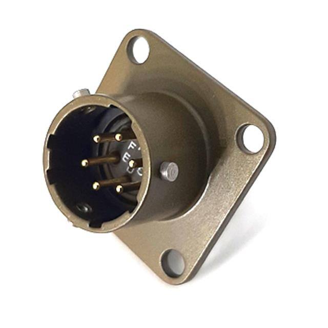 MSW02E10-6P BOX MOUNT RECEPTACLE, ENVIRONMEN
