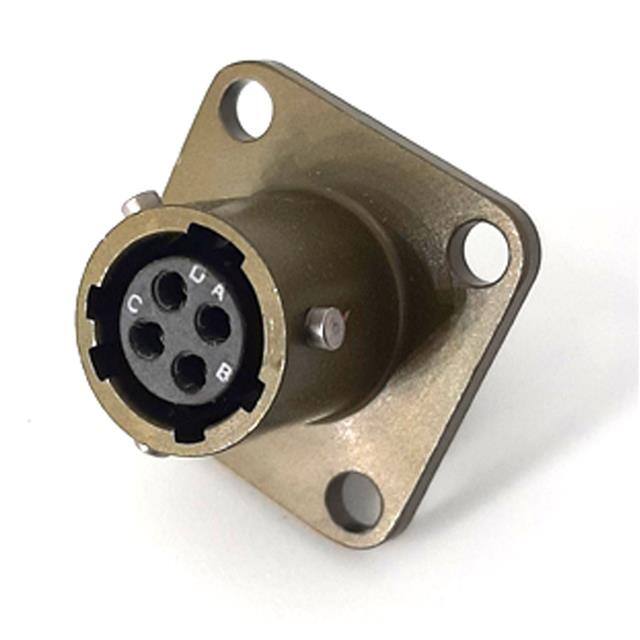MSW02E8-4S BOX MOUNT RECEPTACLE, ENVIRONMEN