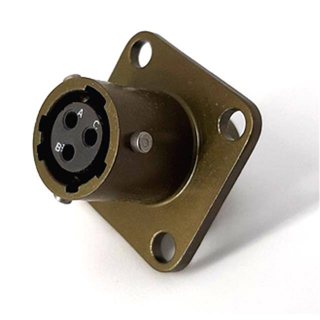 MSW02E10-98S BOX MOUNT RECEPTACLE, ENVIRONMEN