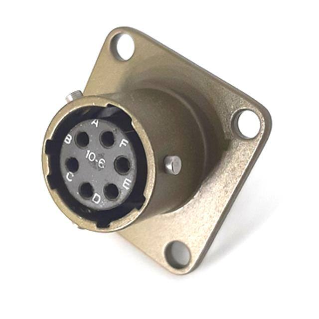 MSW02E10-6S BOX MOUNT RECEPTACLE, ENVIRONMEN
