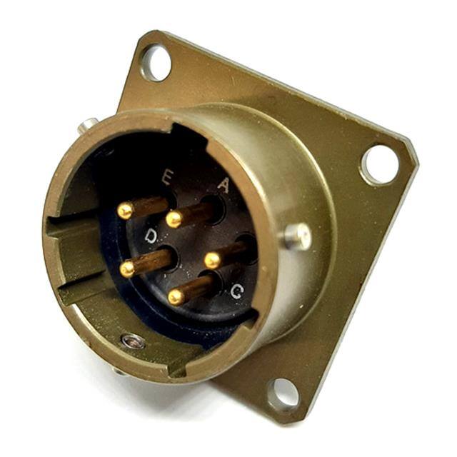 MSW02E14-5P BOX MOUNT RECEPTACLE, ENVIRONMEN