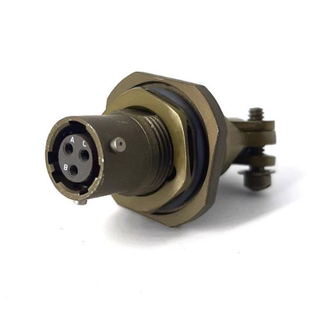 MSW07E8-98S JAM NUT RECEPTACLE, ENVIRONMENTA