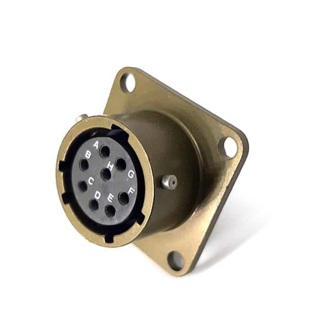 MSW02E12-8S BOX MOUNT RECEPTACLE, ENVIRONMEN