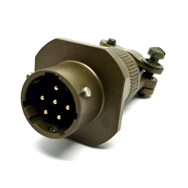 MSW01A10-98P-SR CABLE MOUNT RECEPTACLE, WITH STR
