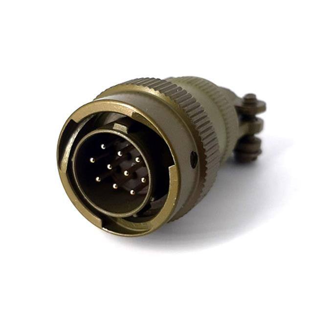 MSW06E12-10P-SR CABLE PLUG, ENVIRONMENTAL, WITH