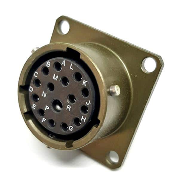 MSW02E14-15S BOX MOUNT RECEPTACLE, ENVIRONMEN