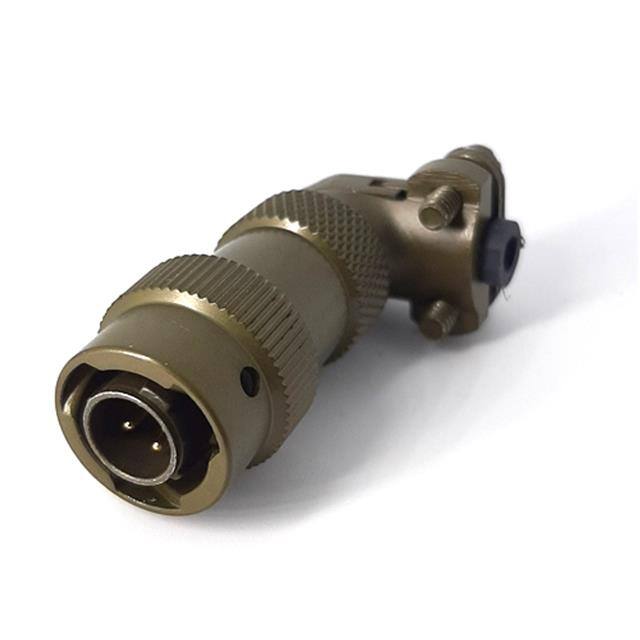 MSW08E8-4P-SR RIGHT ANGLE CABLE PLUG, WITH STR