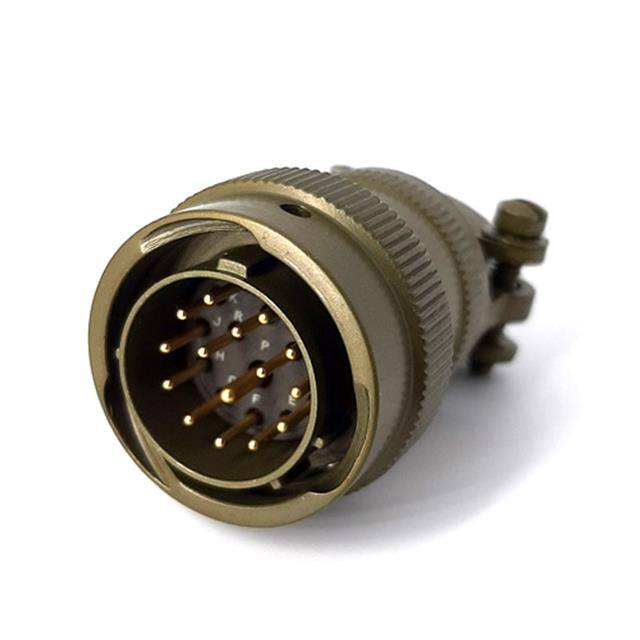 MSW06E14-15P-SR CABLE PLUG, ENVIRONMENTAL, WITH