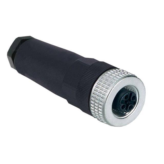 XZCC12FDM50B FEMALE, M12, 5 PIN, STRAIGHT CON