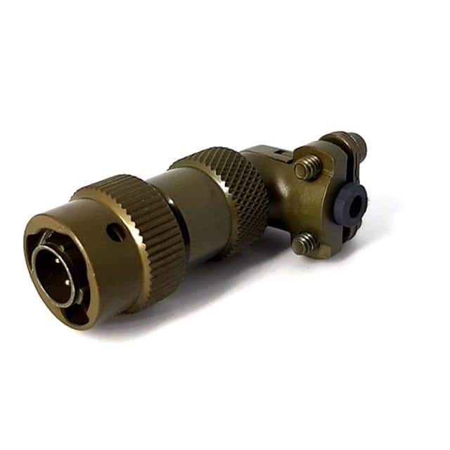 MSW08E8-98P-SR RIGHT ANGLE CABLE PLUG, WITH STR