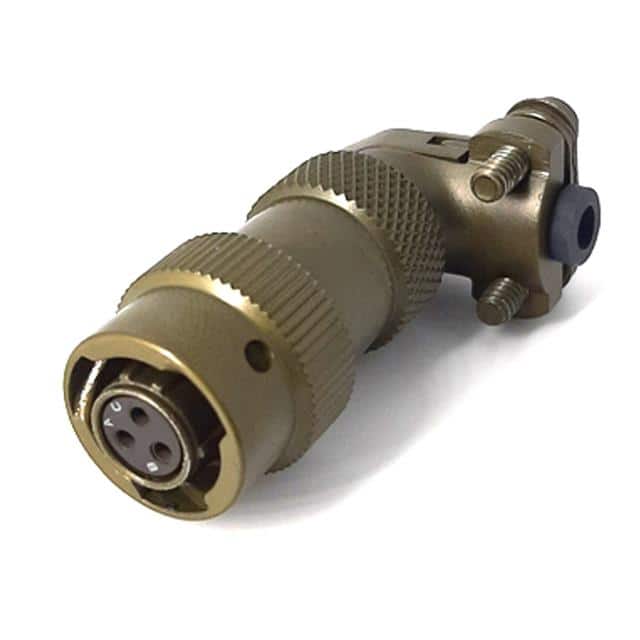 MSW08E8-33S-SR RIGHT ANGLE CABLE PLUG, WITH STR