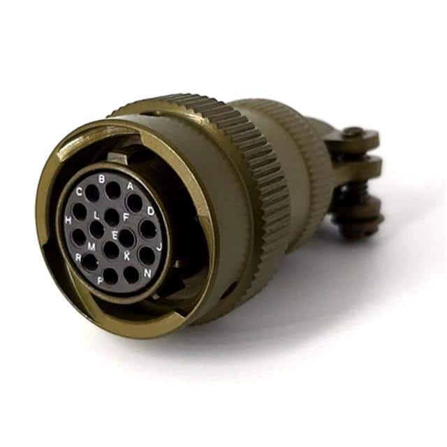 MSW06A12-14S-SR CABLE PLUG, WITH STRAIN RELIEF C