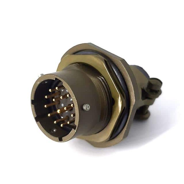 MSW07E14-15P JAM NUT RECEPTACLE, ENVIRONMENTA