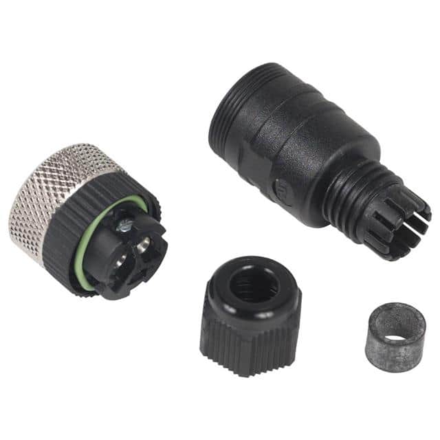 XZCC20FDM30B FEMALE, 1/2 20UNF, 3 PIN, STRAIG