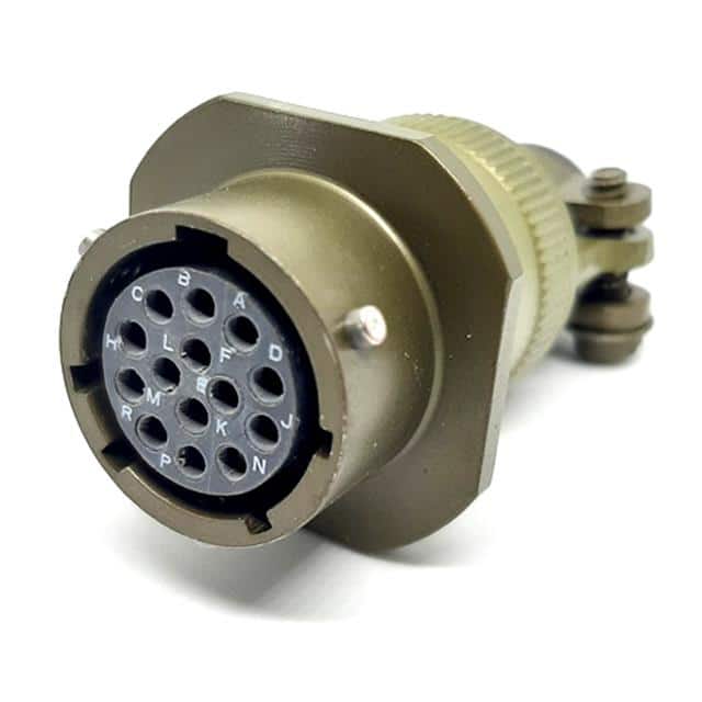 MSW01A12-14S-SR CABLE MOUNT RECEPTACLE, WITH STR