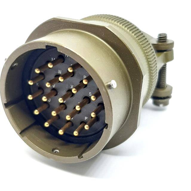 MSW01A22-21P-SR CABLE MOUNT RECEPTACLE, WITH STR