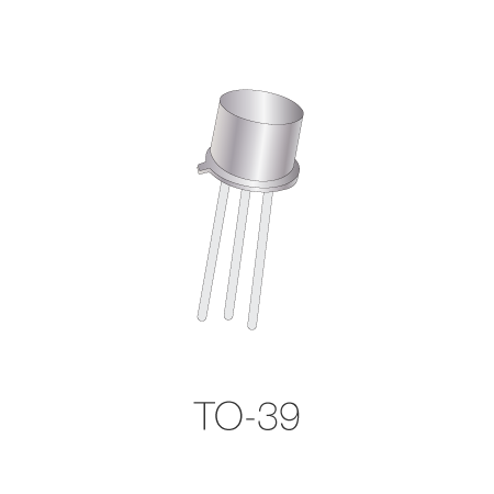 2N1711 The 2N1711 is an NPN Silicon Planar Transistor from Thomson-CSF, designed for general-purpose applications. It features a TO-39 metal can package and a collector-emitter voltage of 50V.