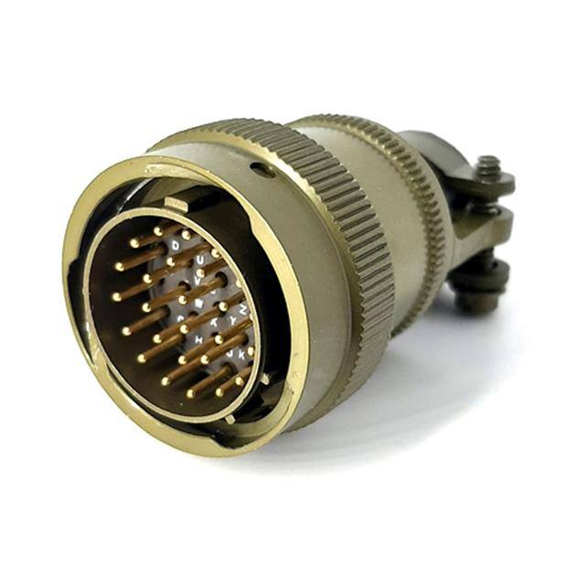 MSW06A16-26P-SR CABLE PLUG, WITH STRAIN RELIEF C