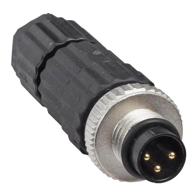 XZCC8MDM30V MALE, M8, 3 PIN, STRAIGHT CONNEC
