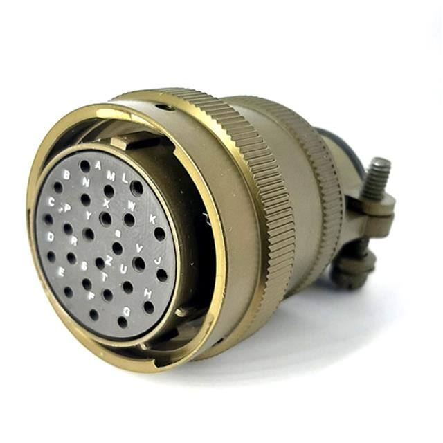 MSW06A20-24S-SR CABLE PLUG, WITH STRAIN RELIEF C