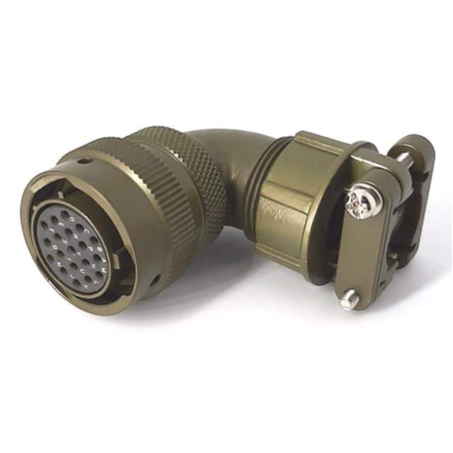 MSW08E14-19S-SR RIGHT ANGLE CABLE PLUG, WITH STR