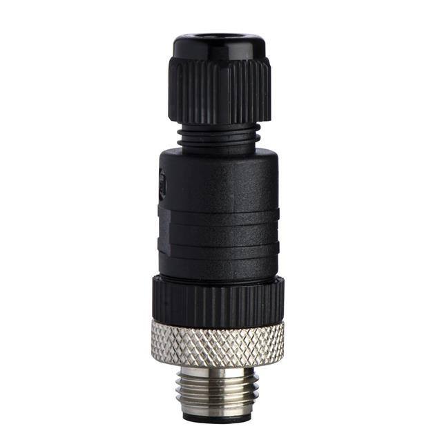 XZCC20MDM30B MALE, 1/2 20UNF, 3 PIN, STRAIGHT