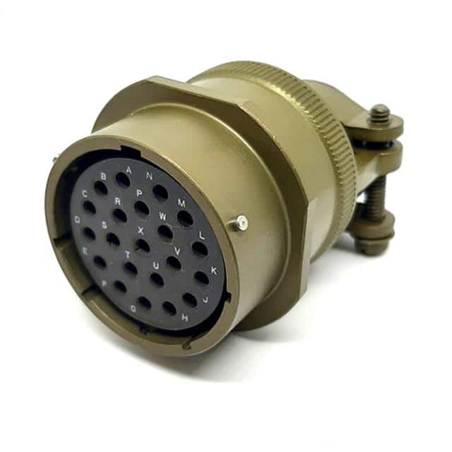 MSW01A22-21S-SR CABLE MOUNT RECEPTACLE, WITH STR