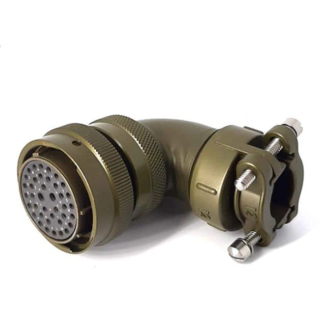 MSW08E20-39S-SR RIGHT ANGLE CABLE PLUG, WITH STR