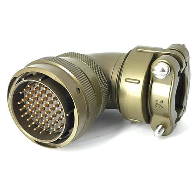 MSW08E22-55P-SR RIGHT ANGLE CABLE PLUG, WITH STR