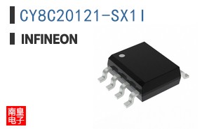 CY8C20121-SX1I The Infineon CY8C20121-SX1I is a microprocessor circuit featuring an I2C interface. It operates within a voltage range of 2.4V to 5.25V and a temperature range of -40°C to 85°C.