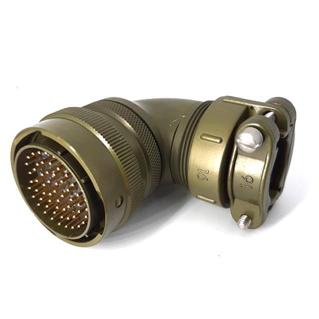 MSW08E24-61P-SR RIGHT ANGLE CABLE PLUG, WITH STR