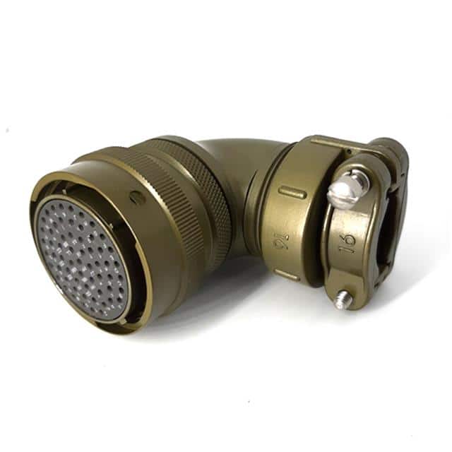 MSW08E24-61S-SR RIGHT ANGLE CABLE PLUG, WITH STR