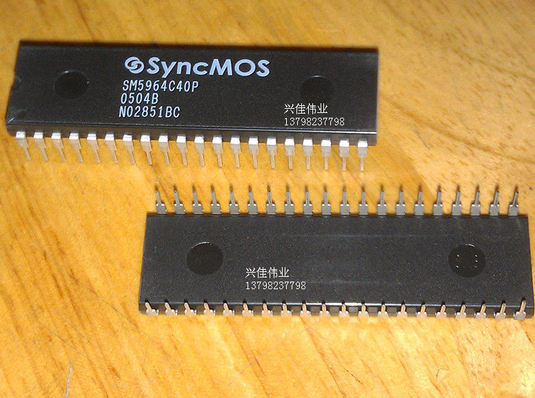 SM5964 The SYNCMOS SM5964 is a microcontroller in a DIP40 package. It features RoHS3 compliance and an MSL 1 rating.