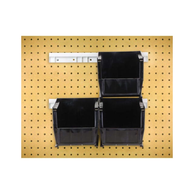 HNS230BK HANG & STACK BINS W/TWO 12" RAIL