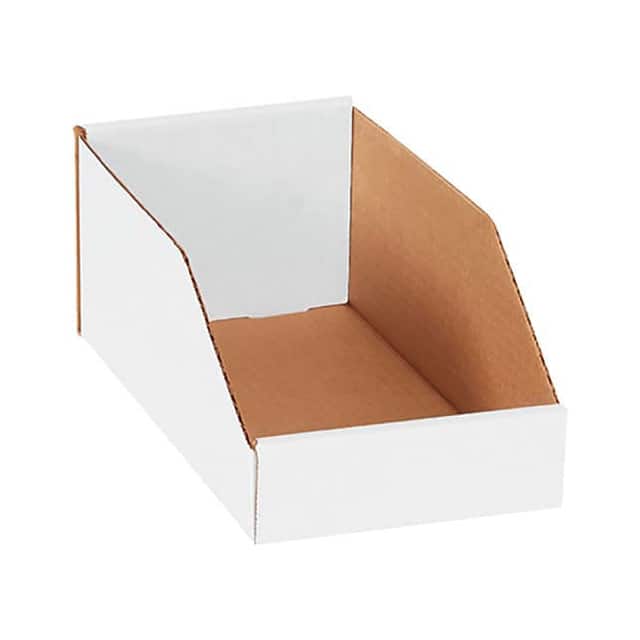 BSBINMT612 OPEN TOP WHITE CORRUGATED BIN BO