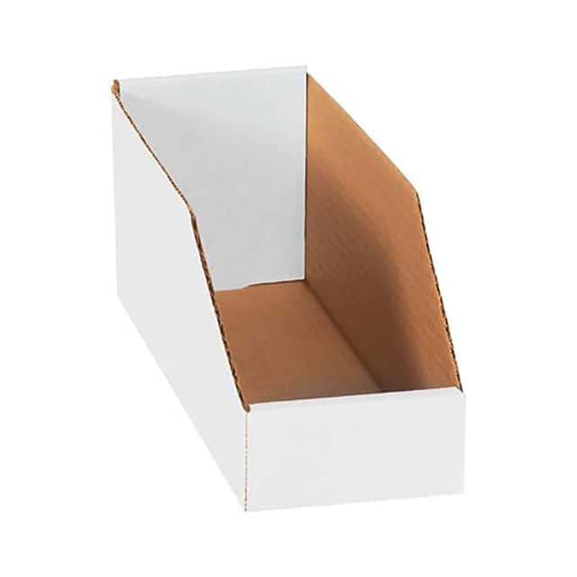 BSBINMT412 OPEN TOP WHITE CORRUGATED BIN BO