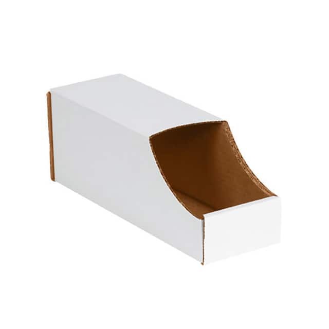 BSBINB412 STACKABLE WHITE CORRUGATED BIN B